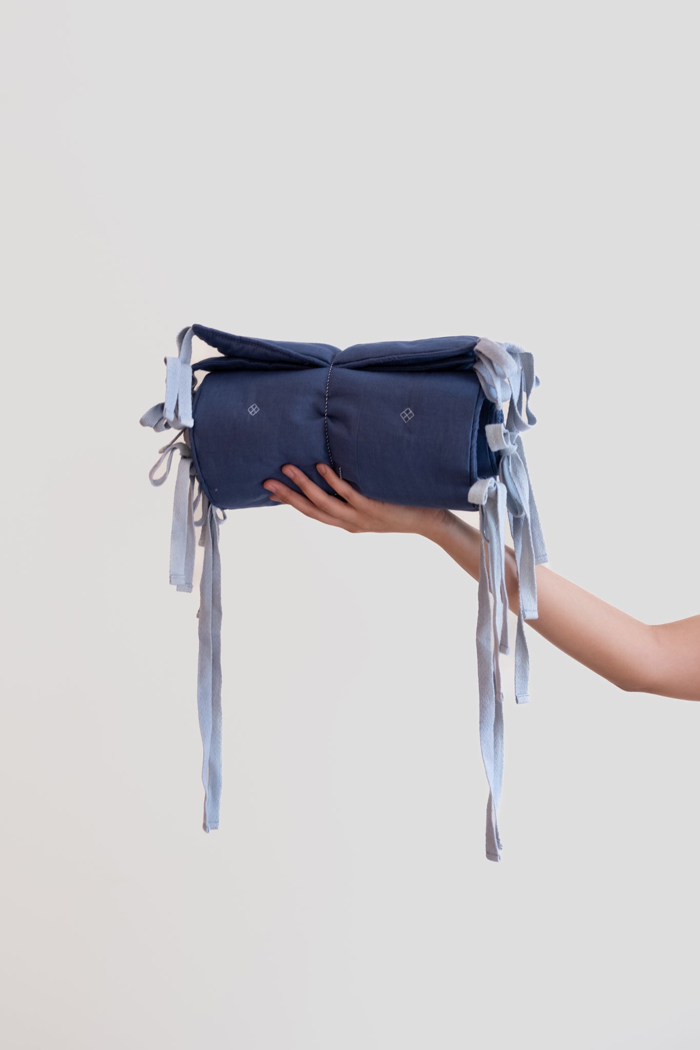 Bandbook Crib Bumper - Royal Blue