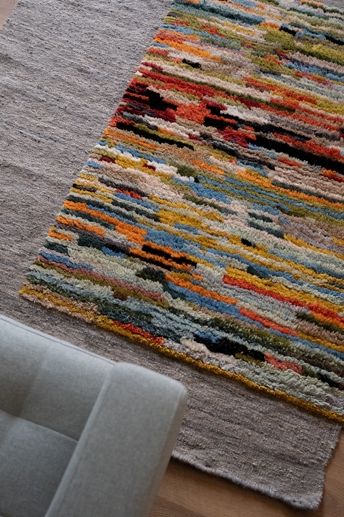 Eishoom Rug III - Light Grey