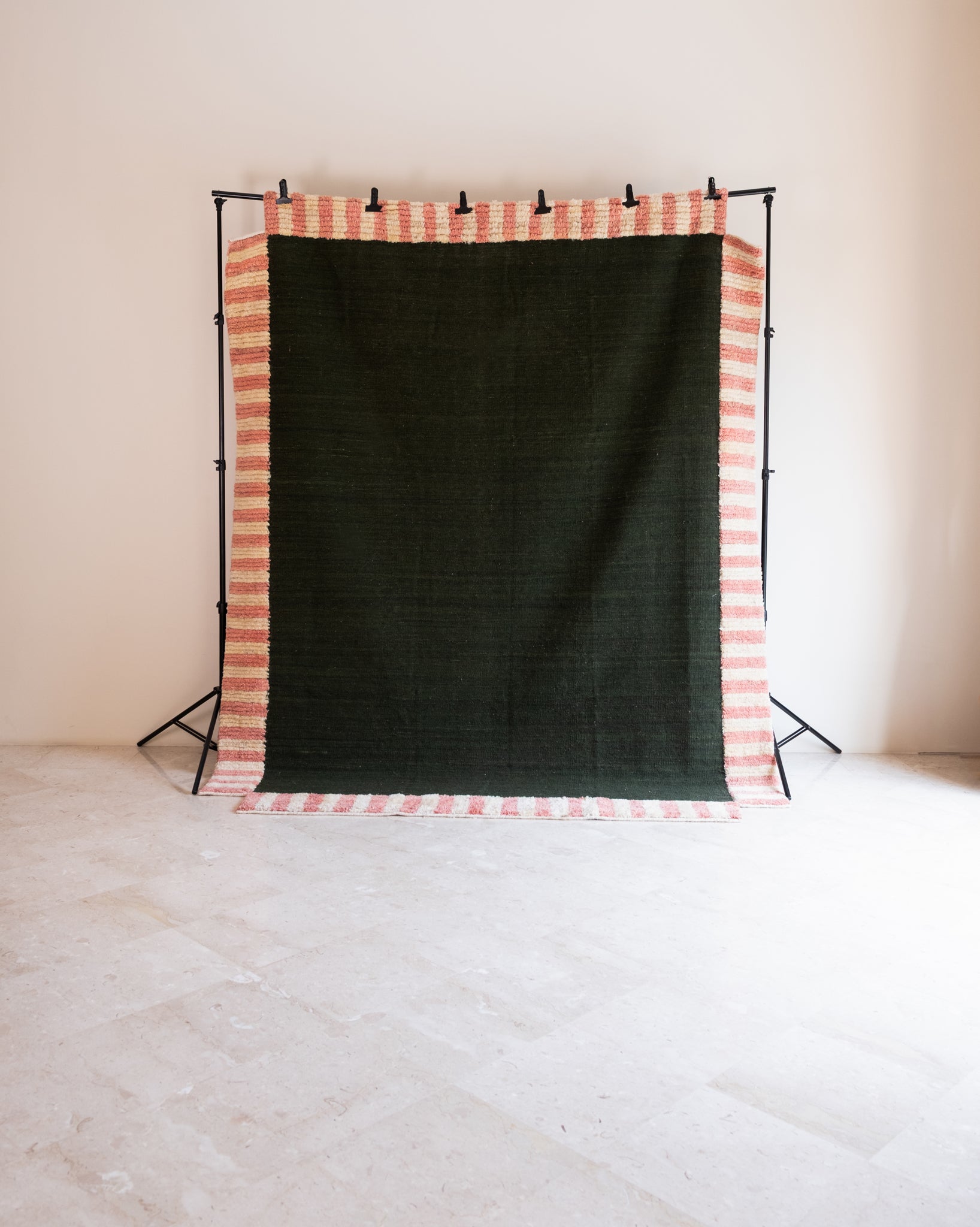 Khat Khati Rug - Green