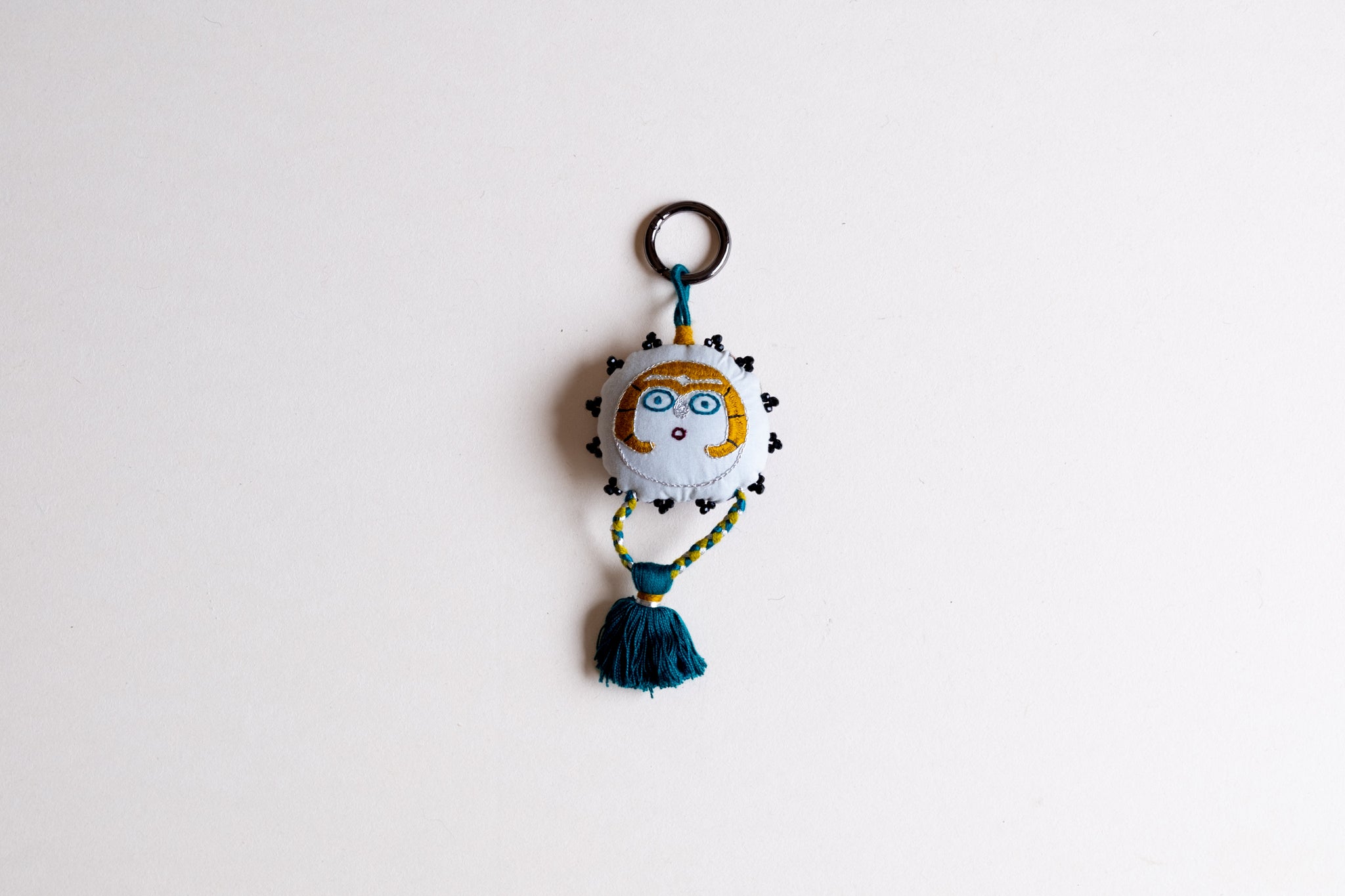 Khorshid Khanoom Charm - Silver Grey