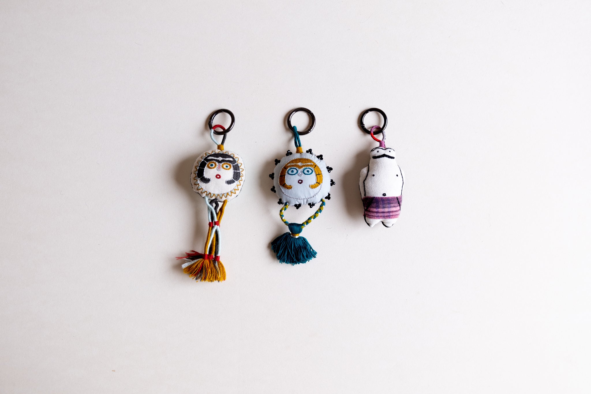 Khorshid Khanoom Charm - Silver Grey