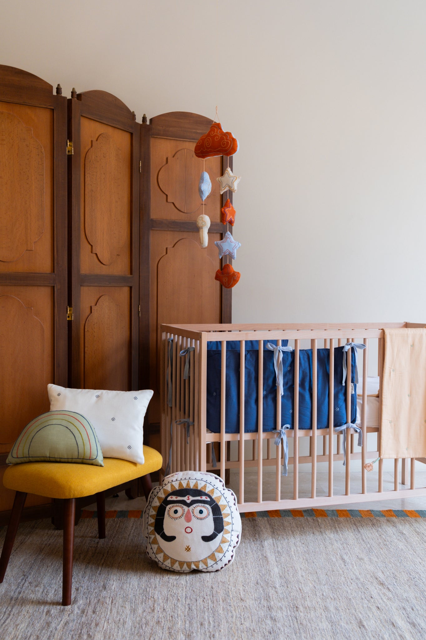 Lucky Charm Crib Mobile - Paprika