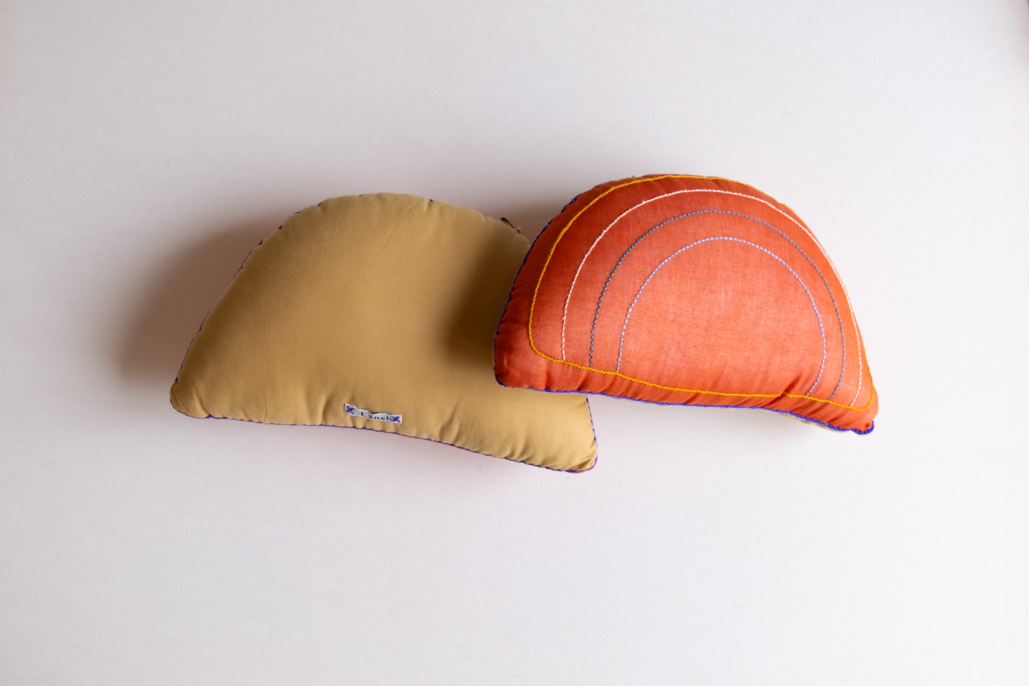 Rainbow Cushion - Paprika