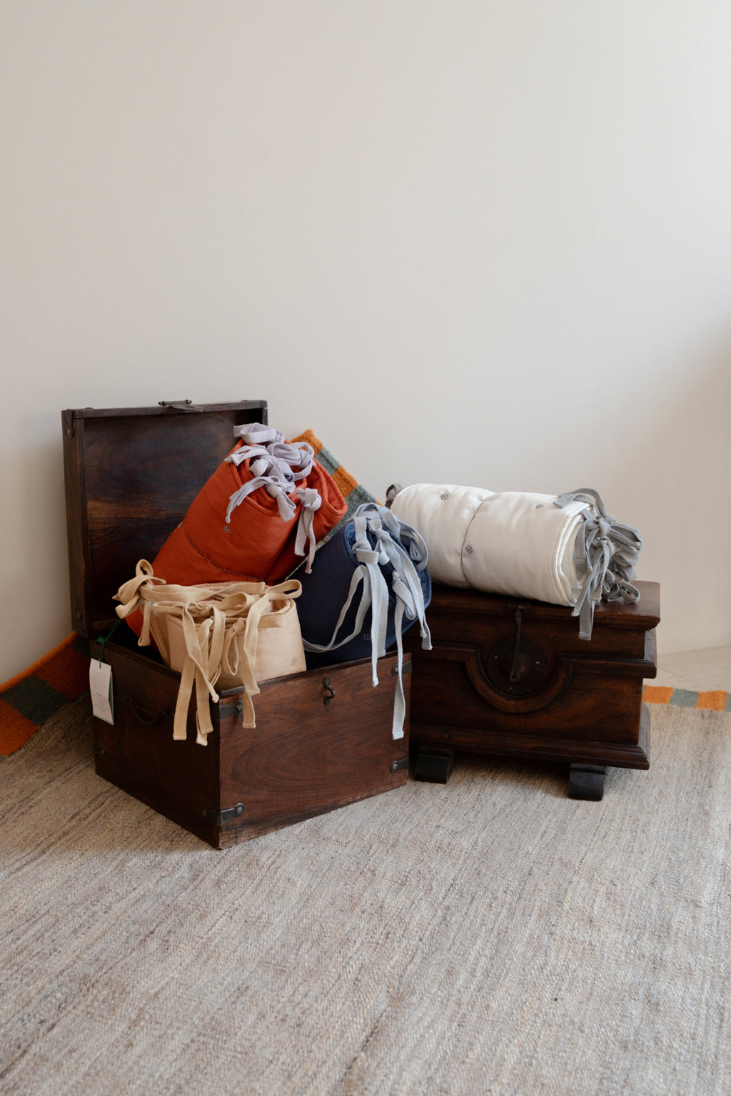 Bandbook Crib Bumper - Paprika