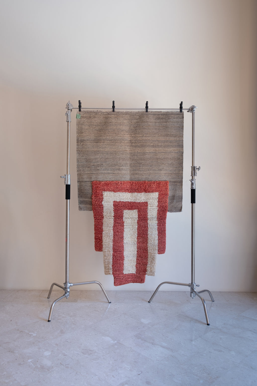 Cascading Rug - Peach