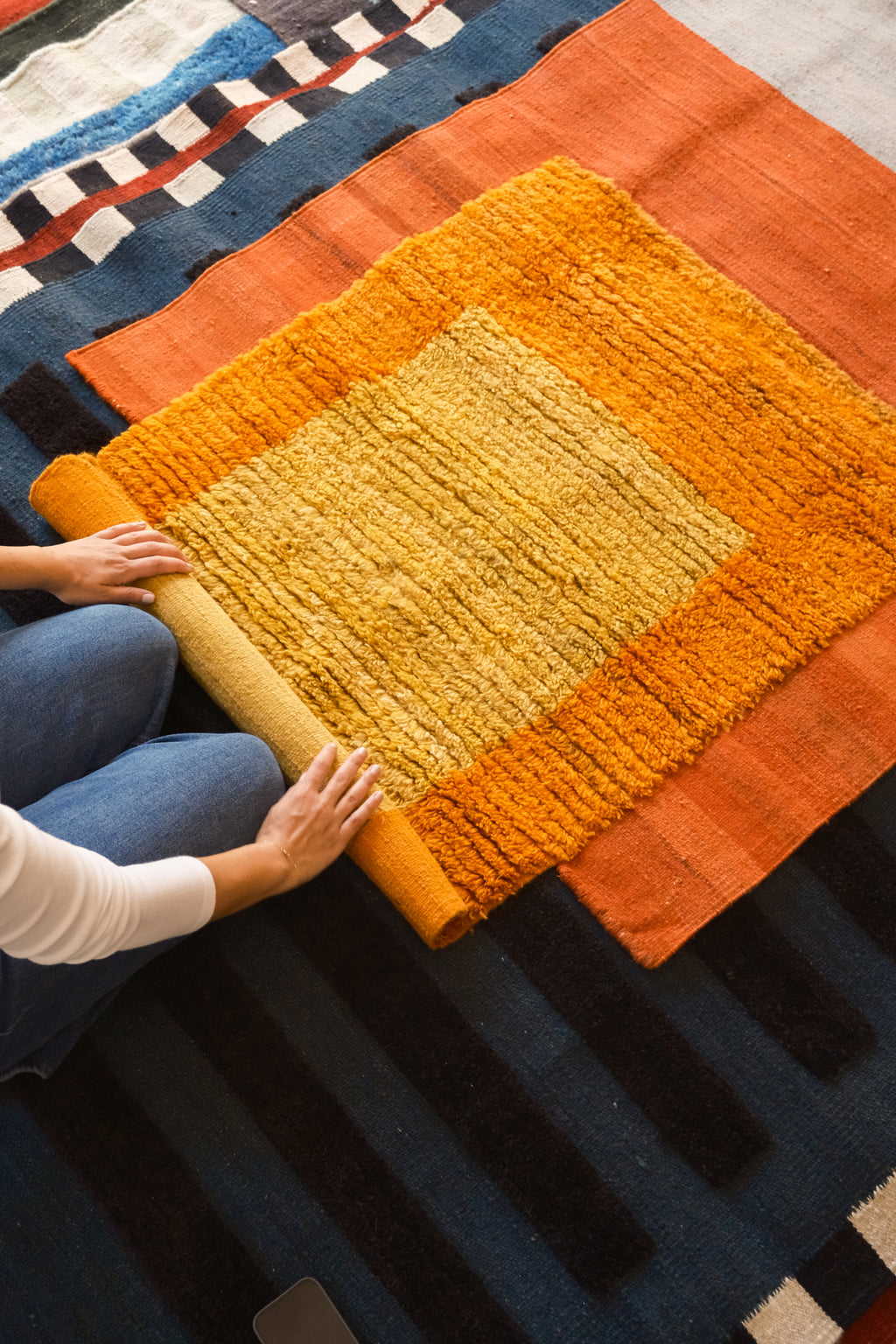 Cascading Rug - Sunset