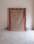 Checkered Rug - Red I