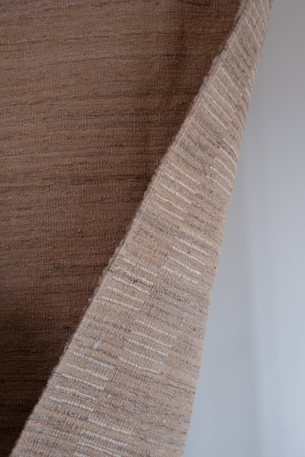 Checkered Rug - White