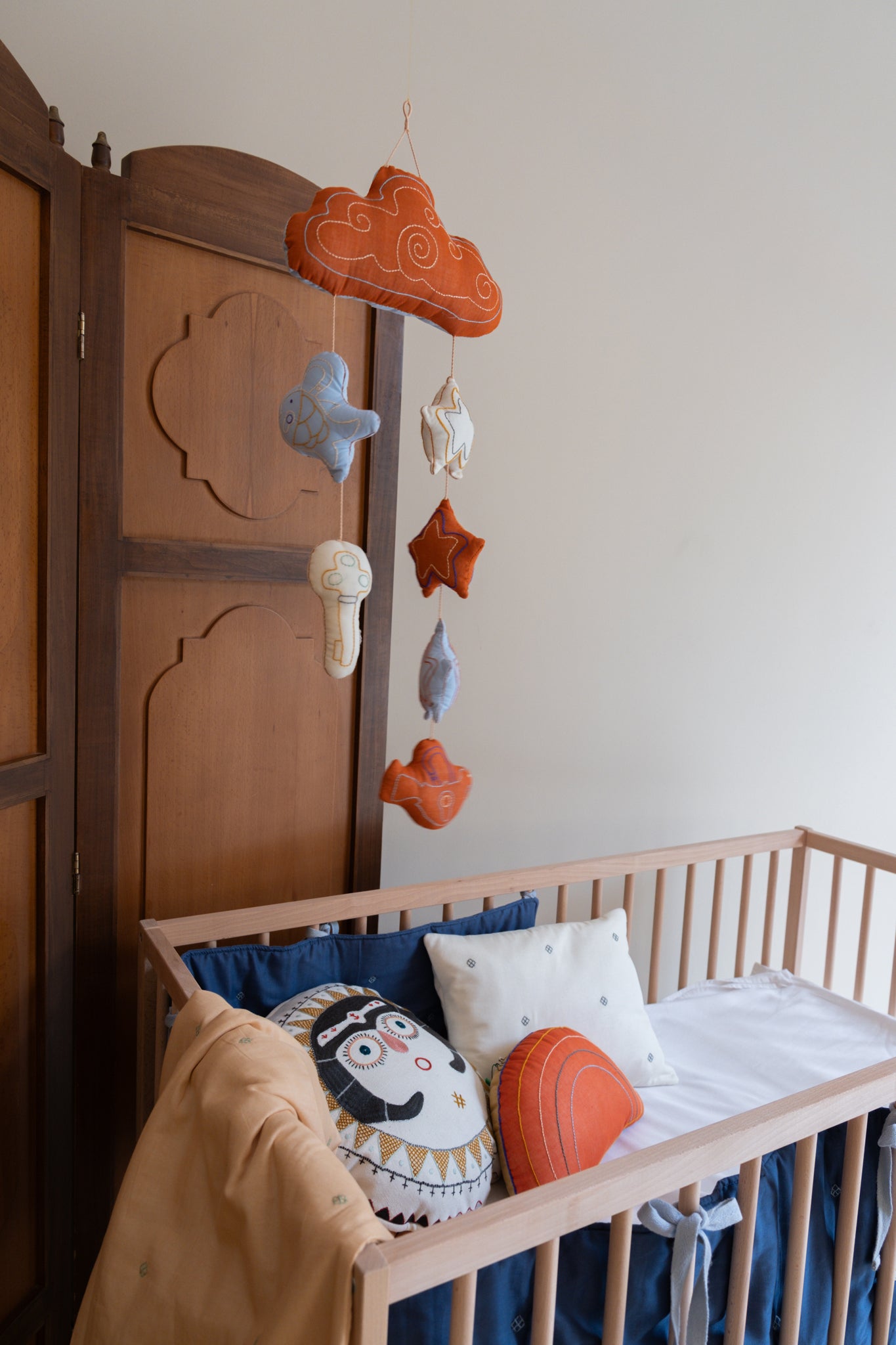 Khorshid Khanoom Cushion - Charcoal