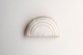Rainbow Cushion - Ivory