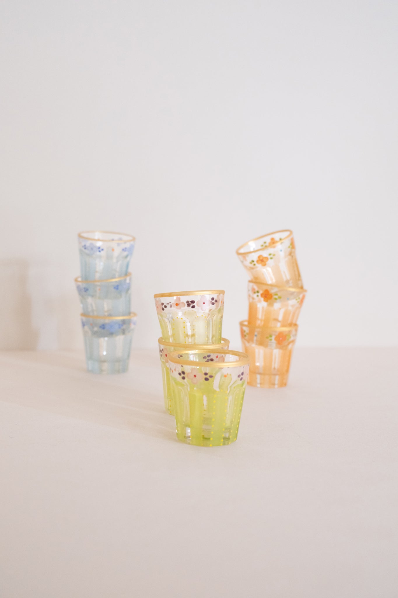 Saghi Shot Glass Set - Coral