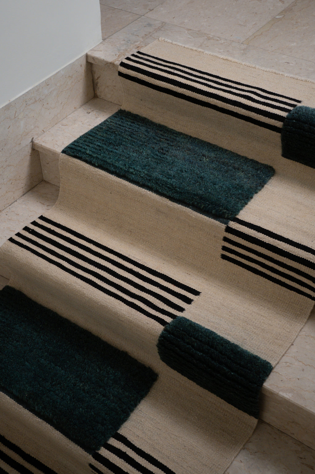 Staggered Runner - Green