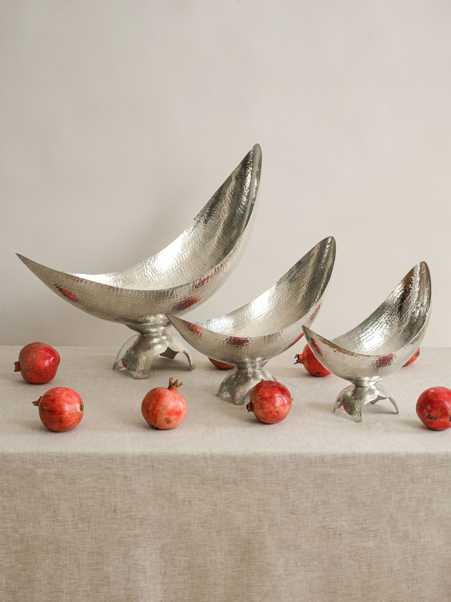 Crescent Bowl - Polished Copper