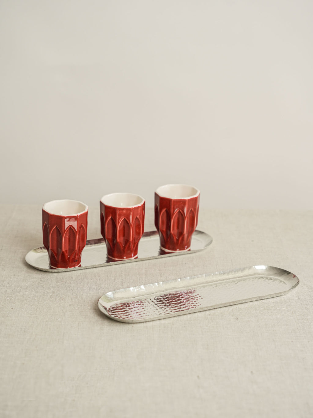 Serving Tray - Polished Copper