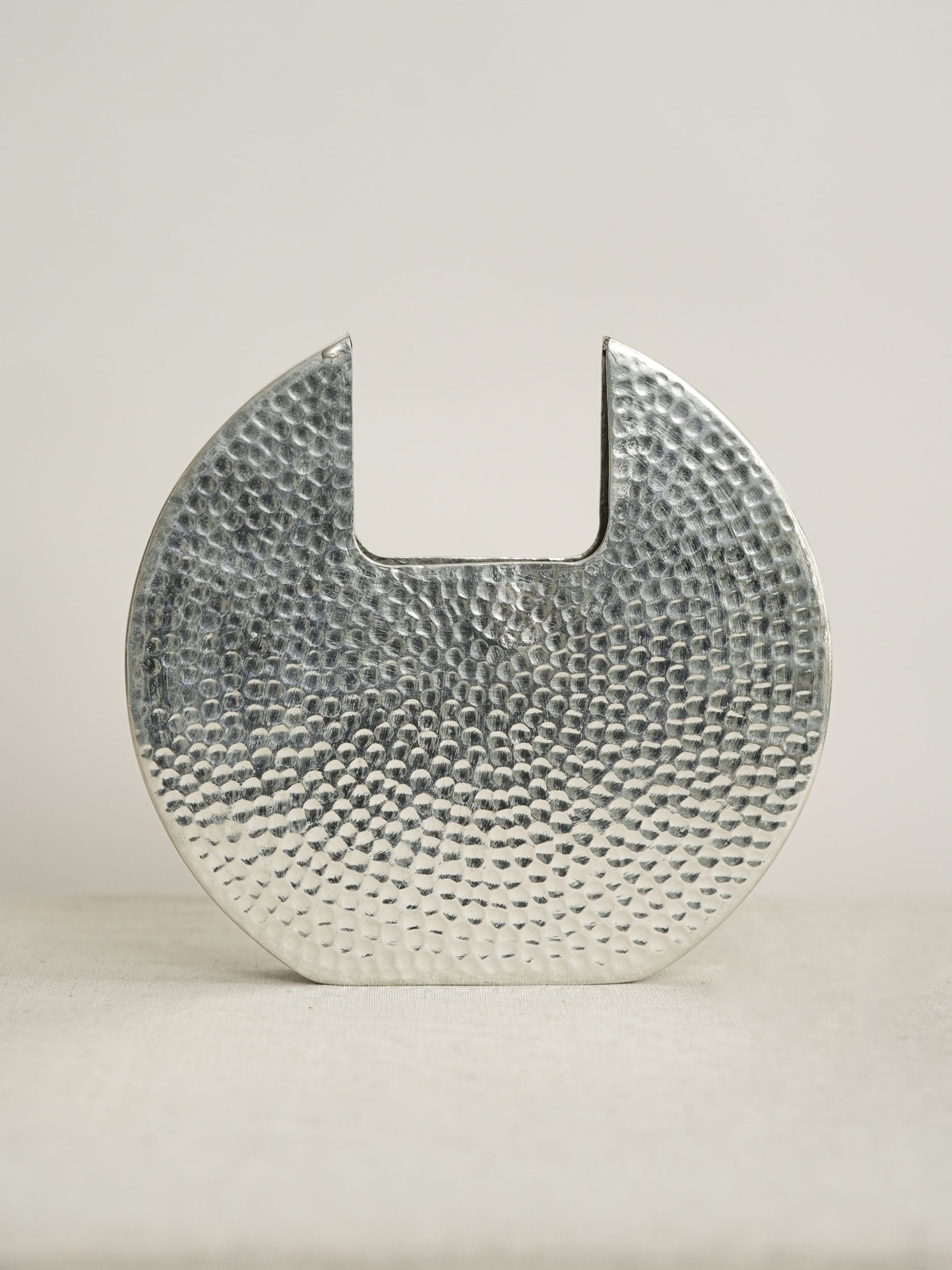 Hammered Vase - Polished Copper