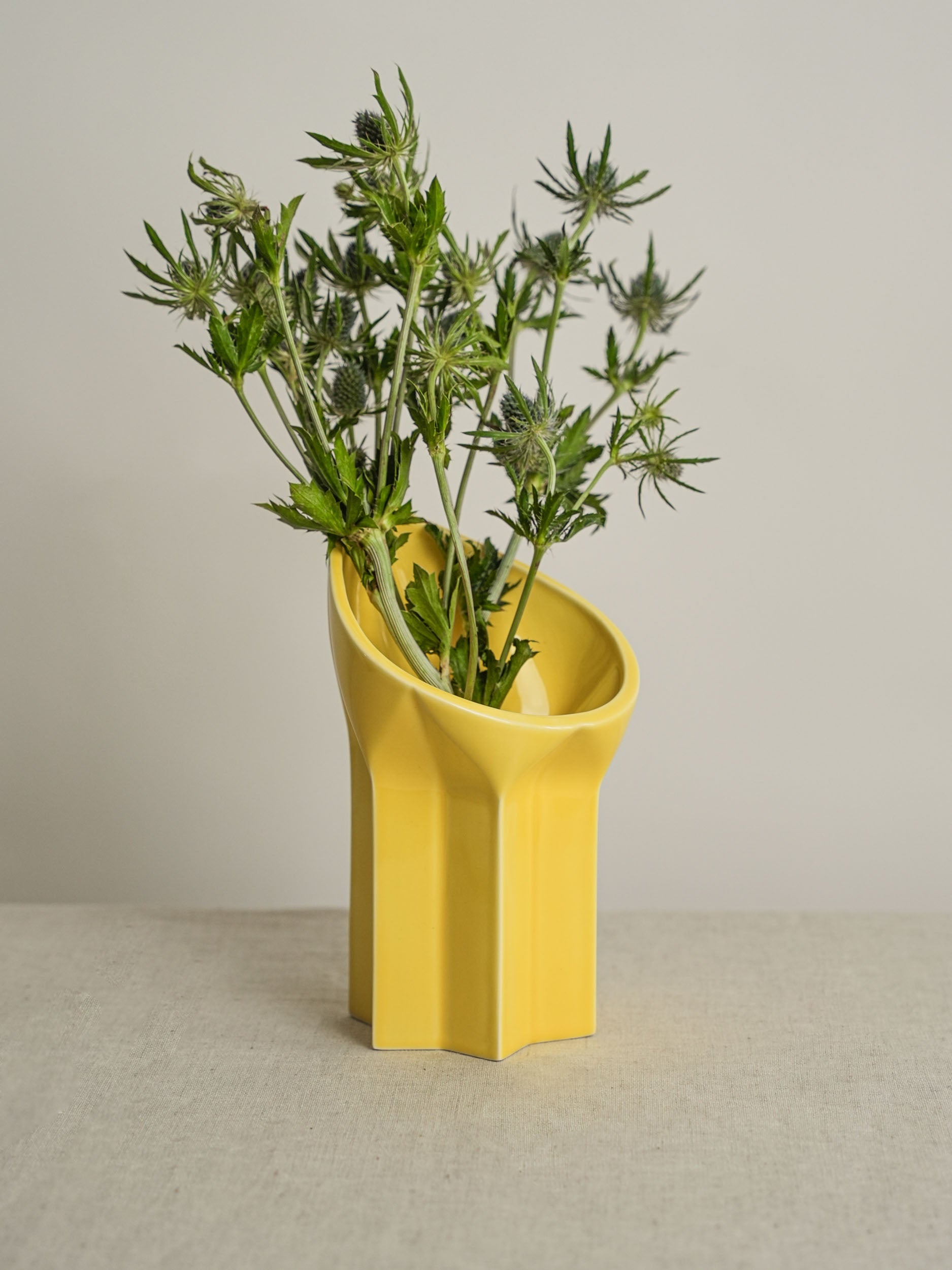Muqarnas Vase - Yellow