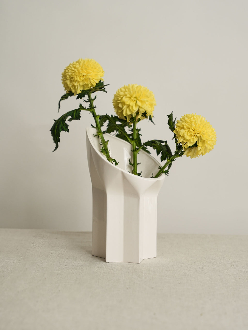 Muqarnas Vase - White