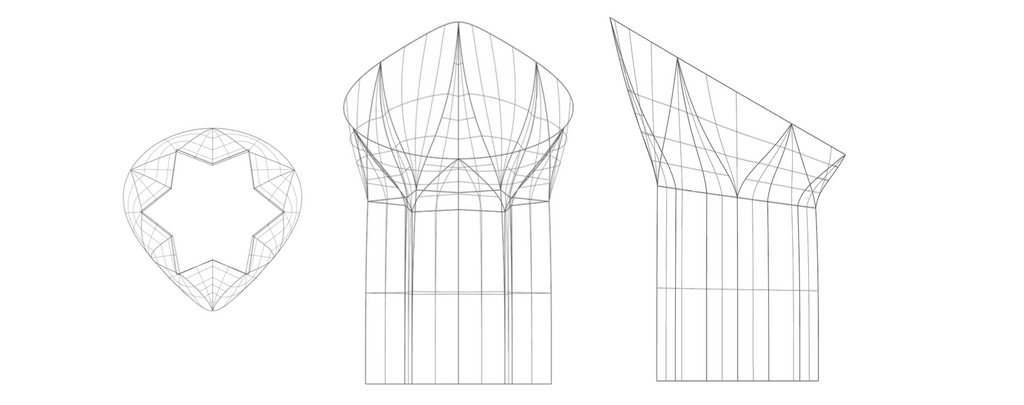 Muqarnas Vase - Honey