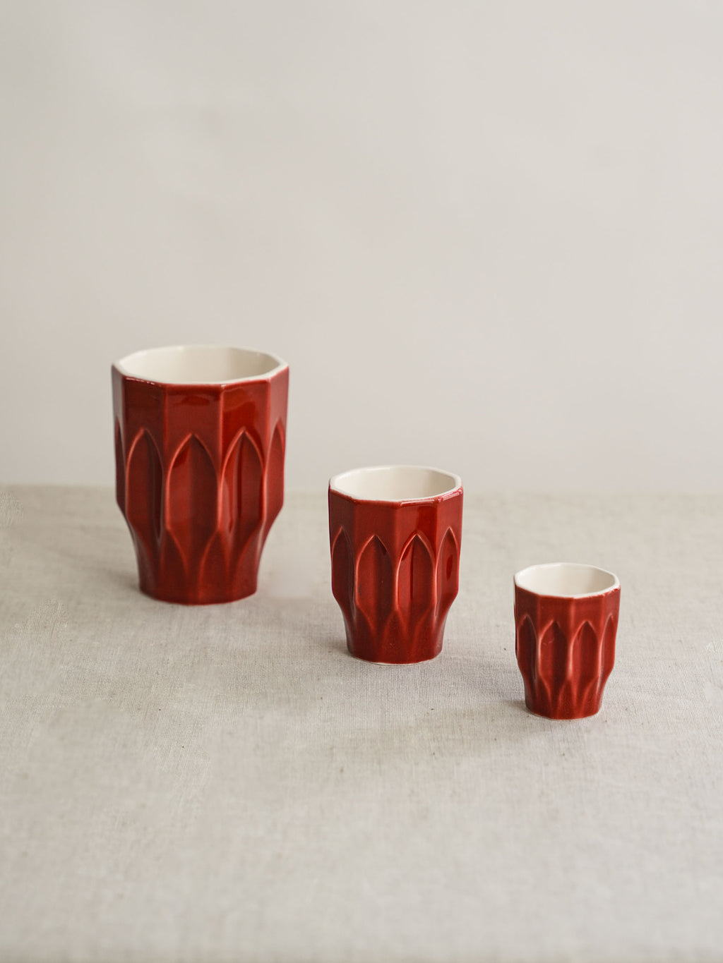 Peymaneh Cup - Burgundy